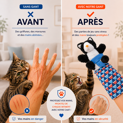 Marionnette de jeu pour chat