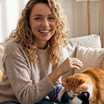Marionnette de jeu pour chat